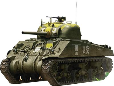 МОДЕЛЬ RYEFIELD M4A4 Sherman Пластиковая модель Сборочный комплект RFM5119 1/35