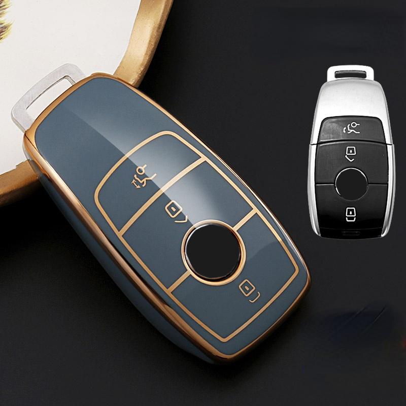 2022 Tpu Car Key Case for Mercedes Benz AMG E Class W213/C Class W205 20 18 Ring Cover Car Styling Accessories