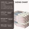 Heavy Duty Vacuum Storage Bags Thickened Clothing Organizer Bag  Closet Organization