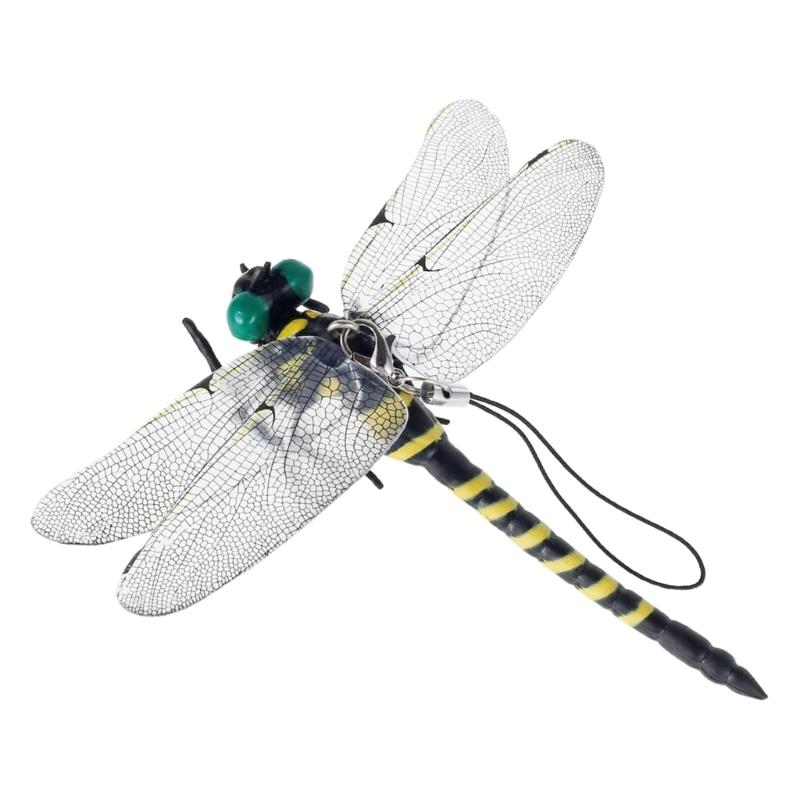Simulation-Dragonfly Insect Model Mosquito-Repellent Outdoor Hanging Ornament for Camping Hiking Repellent-Fly Tool