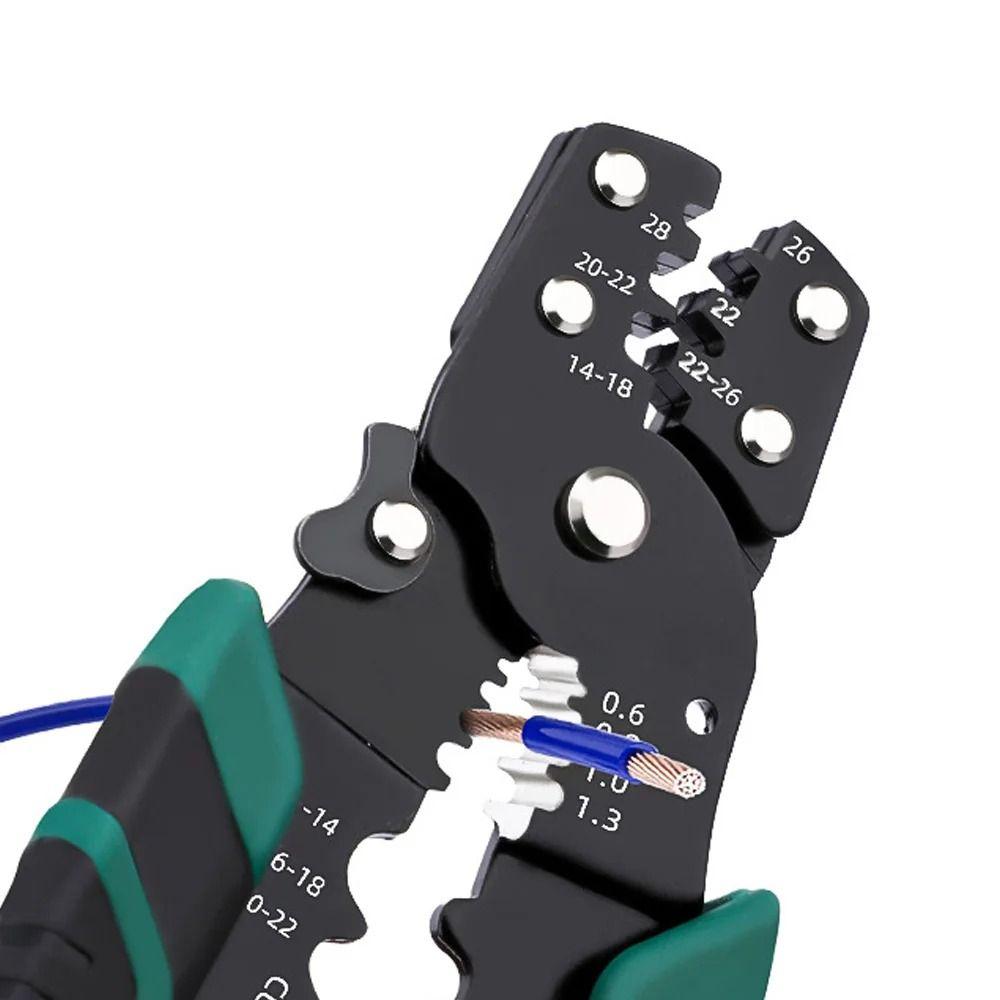 Многоцелевые электрические клеммы Обжимные клещи Зачистка Резка Инструмент для зачистки проводов Электрик