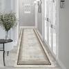 Нескользящий ковер с бежевыми полосками, моющийся, современный дизайн, дорожка, ковер для гостиной, ковер для прихожей, ковер для кухни, ковровая дорожка