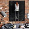 Solid Wood Frame Space Dreaming Astronaut Stars Oil Painting Canvas Painting Posters and Prints Wall Art Pictures for Living Room Home Decor