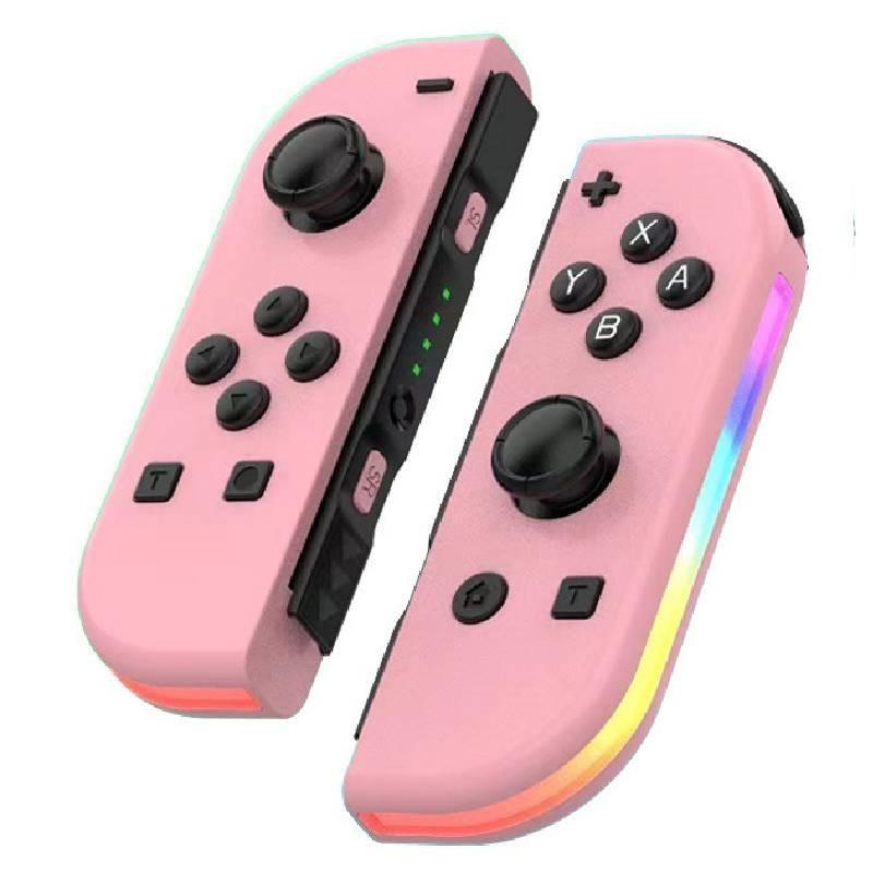 Цветной RGB переключатель Joycon контроллер с яркой вибрацией и чувствительностью к движению