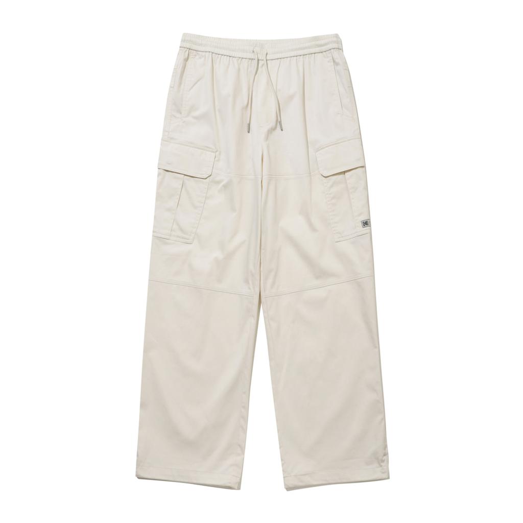 KODAK Company Clean Cotton Semi-Overfit Cargo Pants Ivory