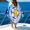 Пляжное полотенце с принтом City Football Club, супермягкое из микрофибры, идеальный подарок на день рождения, для бассейна, пляжа, путешествий, для семьи и друзей