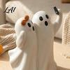 Festive Photo Shoot Accessories Cute Ghost Selfie Figurine Ghosts Taking Phone Resin Statue Halloween Decorative for Fireplaces Tabletop Decor