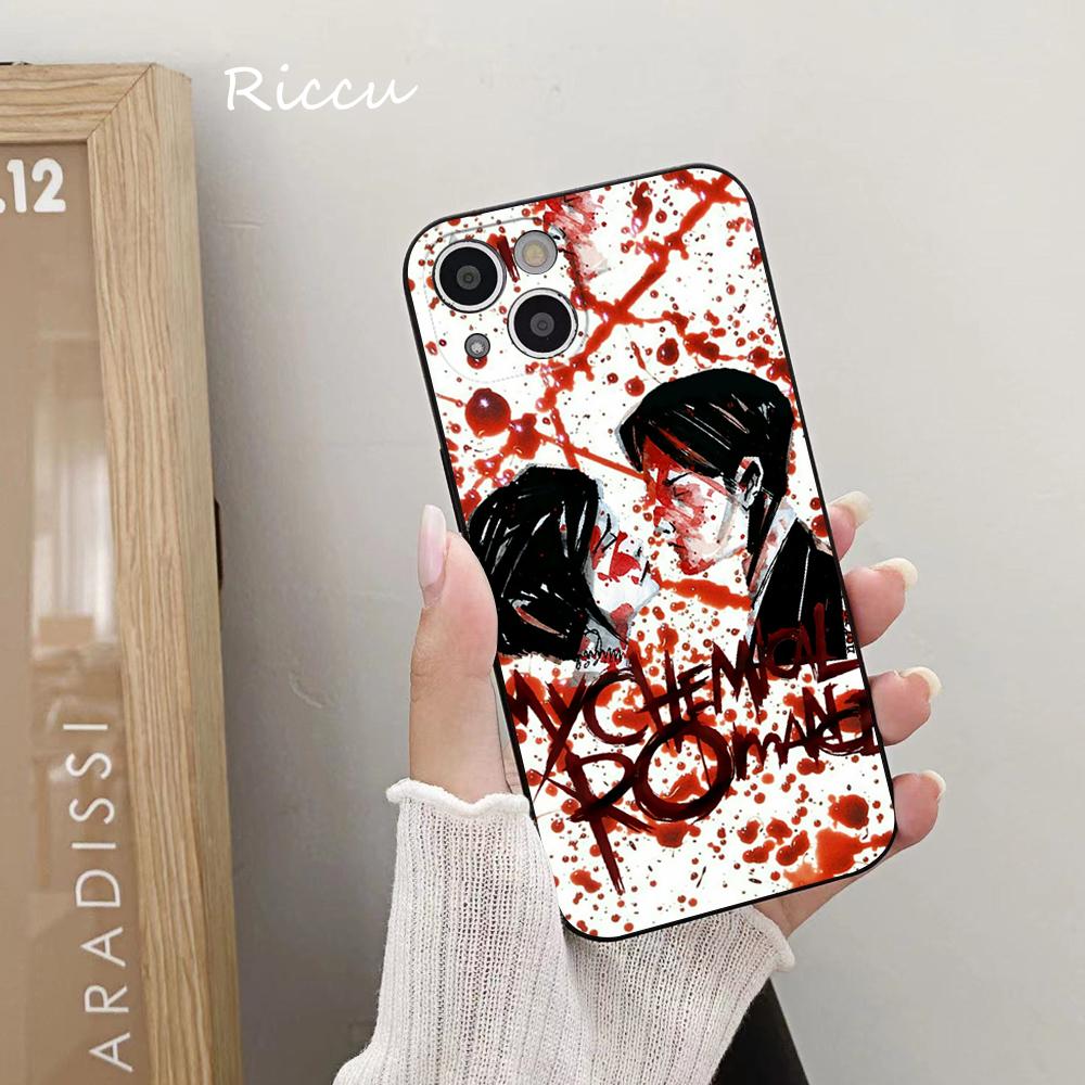 Чехол для телефона My Chemical Romance для iPhone 14 11 12 Pro 8 7 Plus X Pro MAX 12 13 MINI XR XS 13 14, силиконовые чехлы