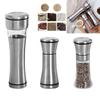 Ручная мельница для специй из нержавеющей стали, многоразовая, кухонные принадлежности, мельница для перца