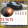 5x T3 T4 T5 14V универсальная автомобильная аудиосистема индикаторная лампа приборная панель лампы янтарный автомобильная лампа аксессуар для Toyota