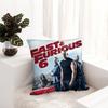 Наволочка F-Fast & F-Furious Плюшевая ткань Мягкая наволочка Двусторонний принт Чехол для диванной подушки Чехол для декоративной подушки