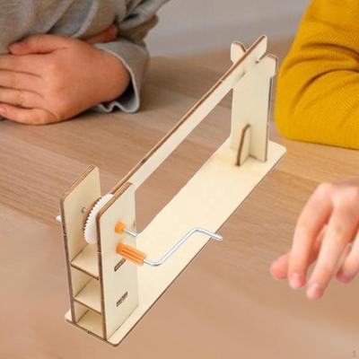 Набор для обучения модели ворот с ручным приводом Интерактивное DIY Обучение Наука Физика