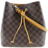 Neonoe Shoulder Bag N40213 Brown Damier Canvas Women Used