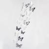 New 18pcs/lot Crystal Butterflies 3d Wall Sticker Beautiful Butterfly Living Room for Kids Room Wall Decals Home Decoration