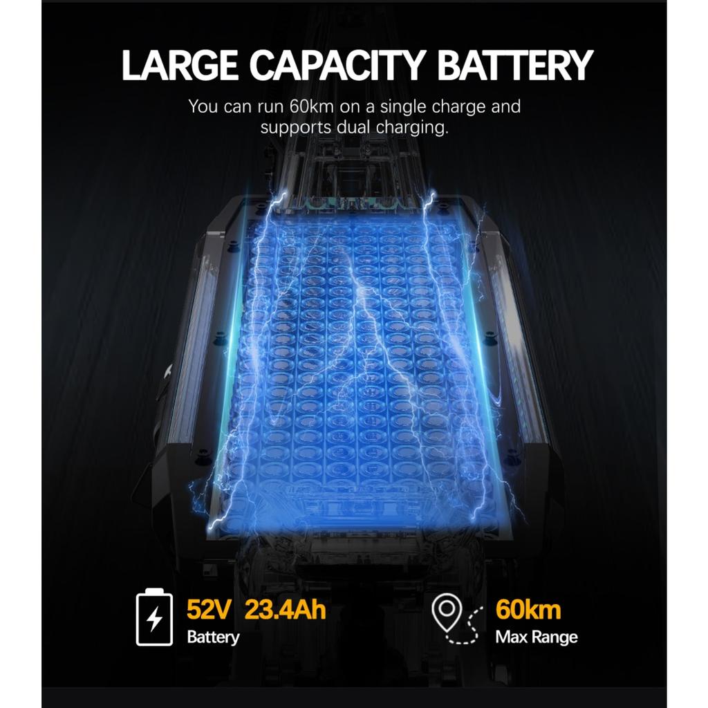 2025 Склад ЕС OOTD S30 Двухмоторная Подвеска Быстрое Складывание Складной Электрический Самокат Электрический Скейтборд