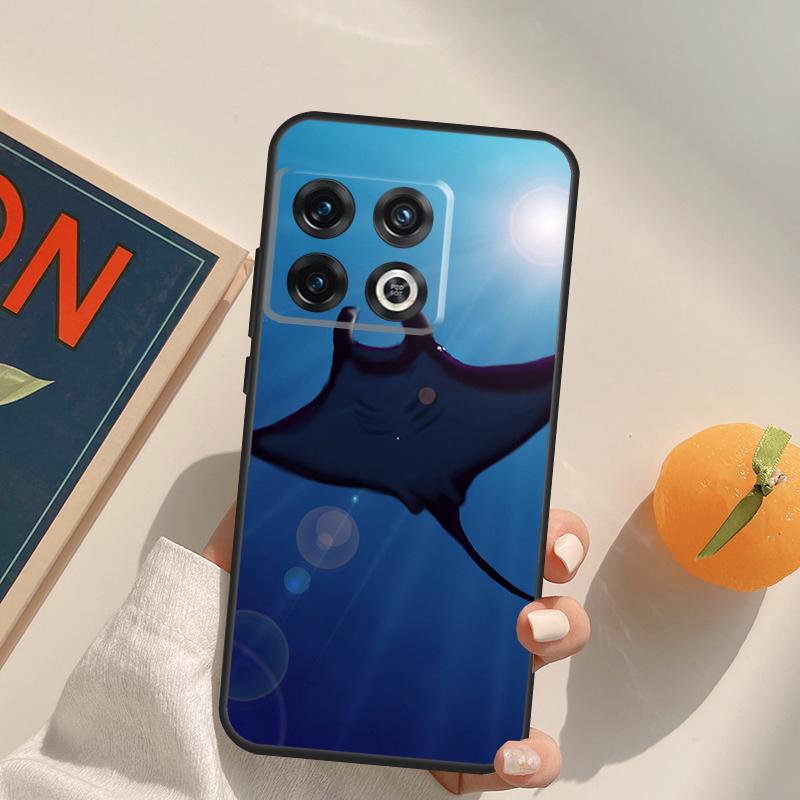 Чехол Animal Manta Ray для OnePlus 13R 12R 10R 13T 10T 11 12 13 15 OnePlus Nord 5 CE 2 3 4 Lite N20 N30
