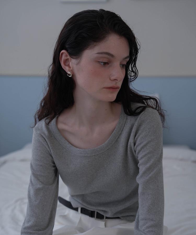 DEHEVE Basic Cotton Long Sleeve [Melange]