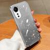 Fashion Plating Gradient Glitter Case For Xiaomi Mi 14 13 Pro 12 11 Lite 11T Redmi Note 12 Pro 12S 11 11S Silicone Back Cover