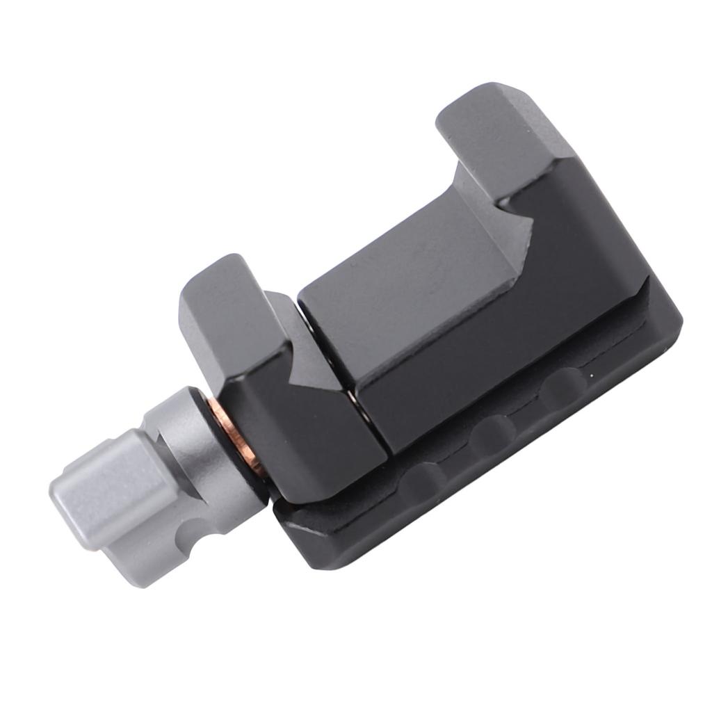 Quick Release Rail Clamp Aluminum Camera Cage Rail Clamp Adapter with 1 4 3 8 Inch Screw Holes for Camera Display