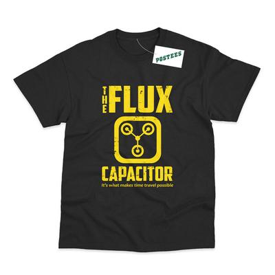 Flux Capacitor, вдохновленная футболкой унисекс с принтом «Назад в будущее»
