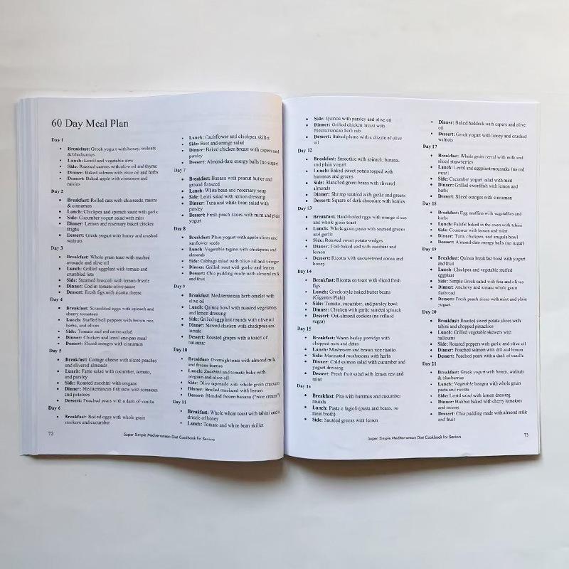 Простая и легкая кулинарная книга по средиземноморской диете для пожилых людей, Книга рецептов средиземноморской кухни