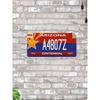 Arizona USA State License Plate 15x30cm, Vintage Workshop Garage Wall Decor Gift