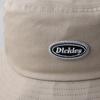 Кепка-ведро из твила Dickies Calif Casual Street черная с нашивкой бежевая одного размера