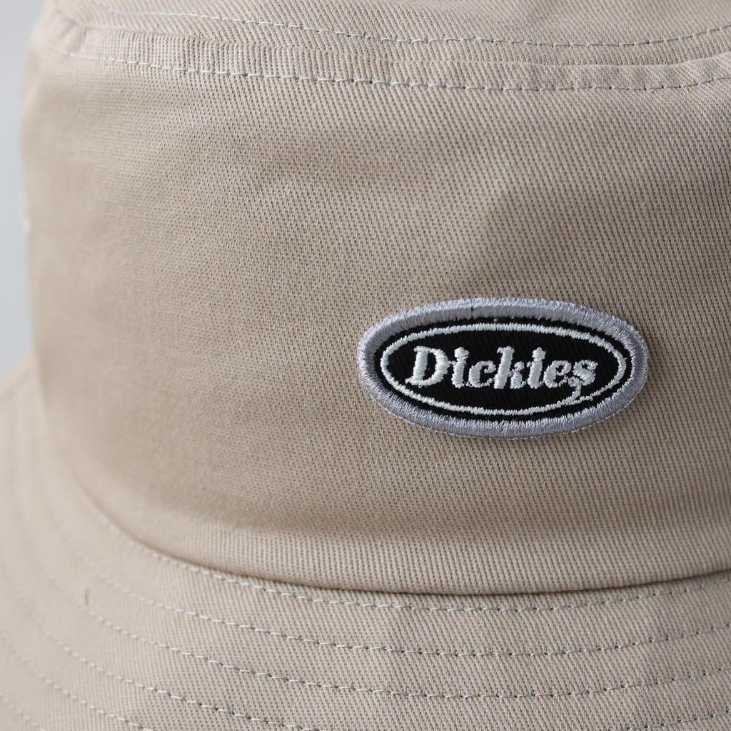 Кепка-ведро из твила Dickies Calif Casual Street черная с нашивкой бежевая одного размера