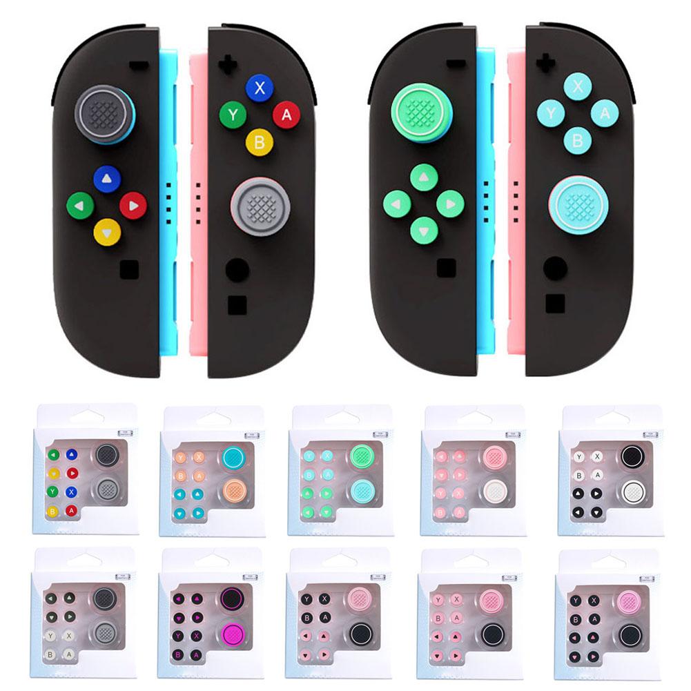 Replacement Button Caps for Switch 2 Silicone ABXY Cover For New Caps Grip 2 Joystick Bu F2U5