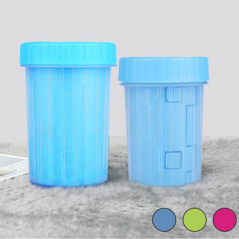 Силиконовый стаканчик для чистки лап собак - Инструмент для мытья лап домашних животных