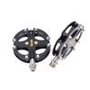 Kwok Carbon Fiber Bicycle Pedals Ultralight MTB Road 3 Bearing Pedals Titanium Alloy Axle Light Weight Bike Pedals Cycling Part
