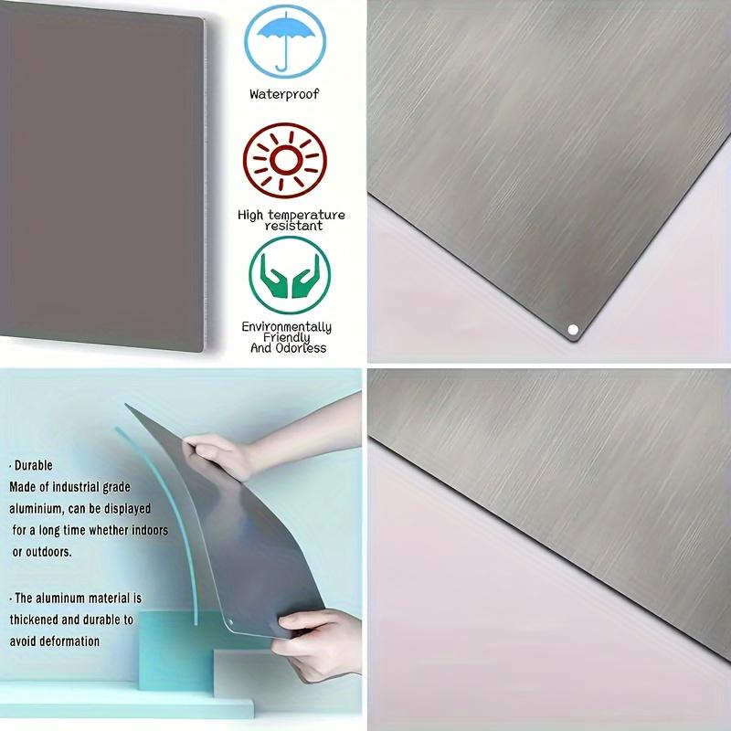 Vintage Guns Aluminum Wall Sign 8"x12" - Vintage Military Decor for Home, Living Room, Farmhouse, Door and Scene