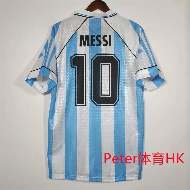Vintage jersey football jersey classic nostalgic Bayern Mateus Santos Neymar Argentina, jersey