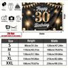 Party Backdrop Stars Sparkle Flat Golden Bunting Multi Family Weddings Birthdays Photo Booth Decor Front Door Decor
