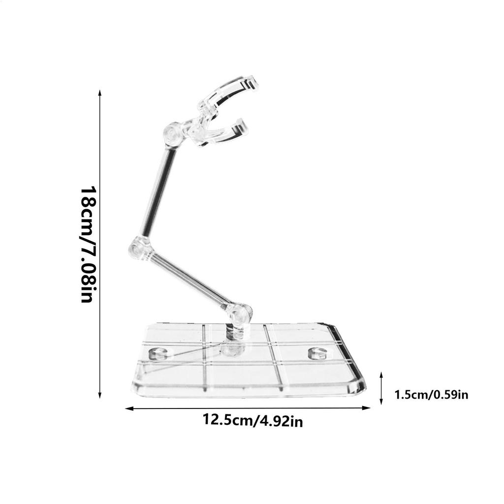Многоцелевая подставка-кронштейн для украшения, модель, подставка-основание для демонстрации фигурок, подходит для кукол 6-7 дюймов, аниме HG114 RG