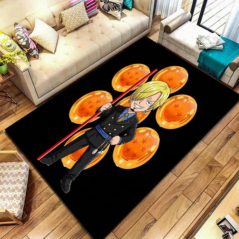 One Piece Poster Carpet Rug For Living Room Bedroom Home Sofa Decoration Kids Play Nonslip Floor Mat