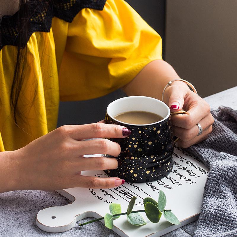 Кружка 350 мл, кофейная чашка в европейском стиле, креативная кружка, керамическая чашка, подарочная офисная чашка