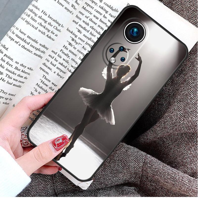 Чехол для танцовщицы балета для Honor Magic 8 6 7 Lite Honor 400 200 Pro 50 70 90 X8c X8b X9a X9c X9b X9d Win Cover