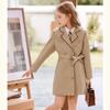 Детское простое пальто, весенне-осенний модный плащ для девочек