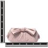 Francfranc Velvet Ribbon Wire with Makeup Cosmetic Storage Pouch, Pink, Pocket, Pouch,
