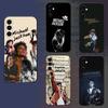 Чехол для телефона M-Michael J-Jackson Для Samsung Galaxy A73, A72, A71, A70, A52, A51 Другие Мягкий Черный Чехол