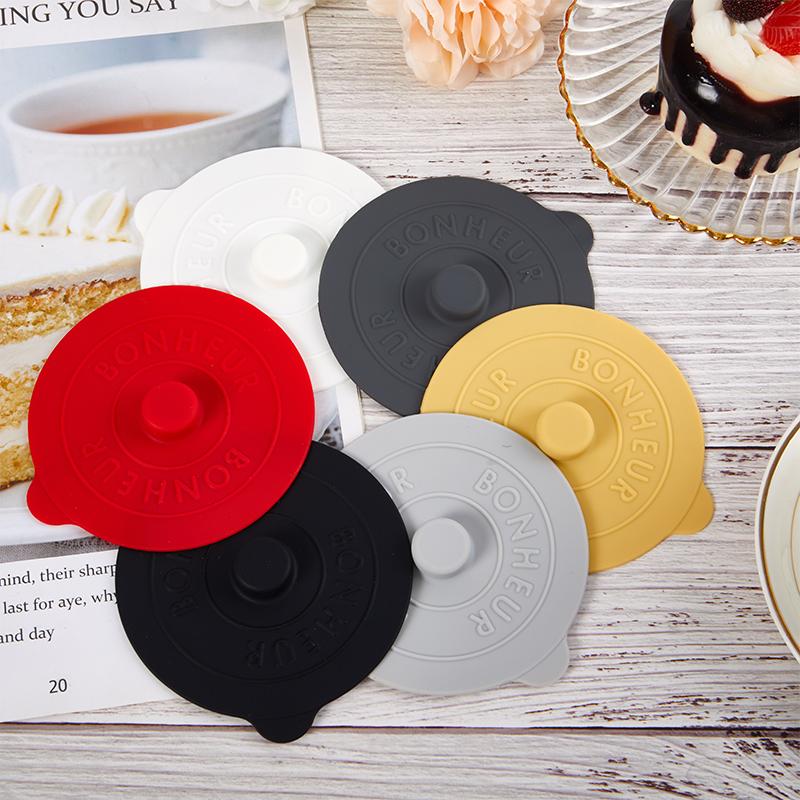 1 X силиконовые крышки для чашек, стеклянная крышка для напитков, антипылевая кофейная кружка, универсальная