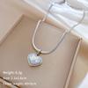 Real Gold Cold Necklace In The E-Commerce Good Goods Furnace, Women'S Collarbone Chain With Jewelry