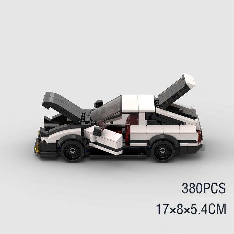 Moc City Speed Car Rally Sport Vehicle Racer ae86 M8 Модель Строительные блоки R34 Гоночный Супер Техника Кирпич Рождественский подарок