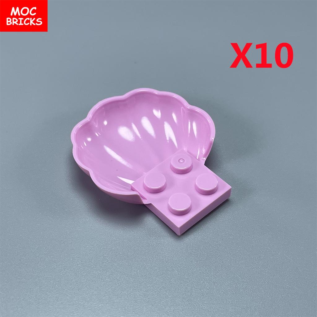Нетоксичные кубики Moc Розовый Романтичный Дом Декор Частицы Сердце Бант Сумка Тарелка Штаны Строительный Блок Детские Игрушки День Рождения Любящий Подарок