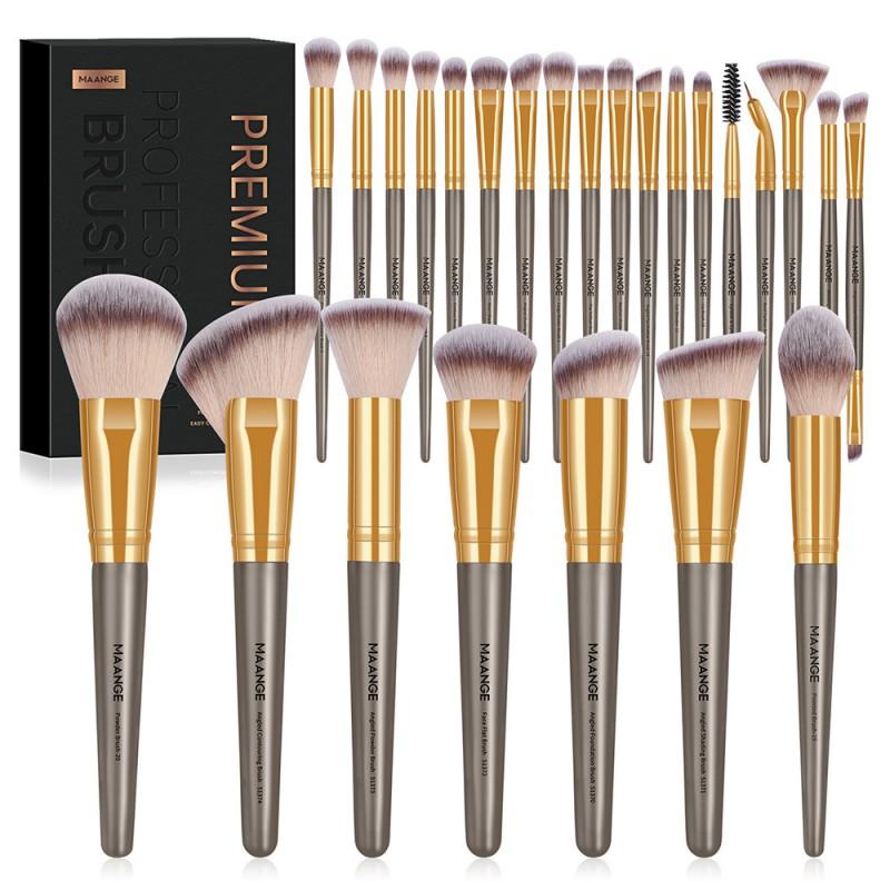 25-Piece Professional Makeup Brush Set Powder Foundation Eyeshadow Brushes Cosmetic Tools