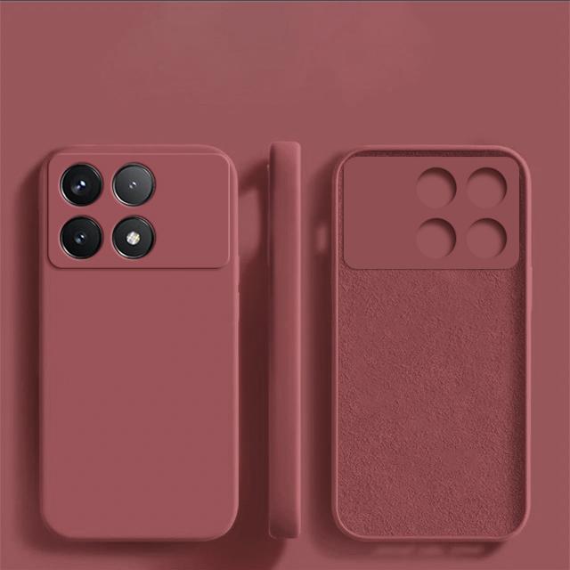Для Poco X6 X 6 Pocox6 Pro 5G чехол роскошные жидкие силиконовые чехлы для телефонов для Xiaomi Poco X6 X 6 Pro Pocox6 Pro 5G противоударный мягкий чехол