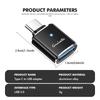 For Alfa Romeo Car Type-C To USB Power Adapter Fast Data Transfer and Charging Adapter 159 Giulietta 156 147 Giulia Mito GT
