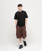 CHAMBROS [2-Pack] Cargo Pocket One-Pleat Bermuda Sweat Shorts