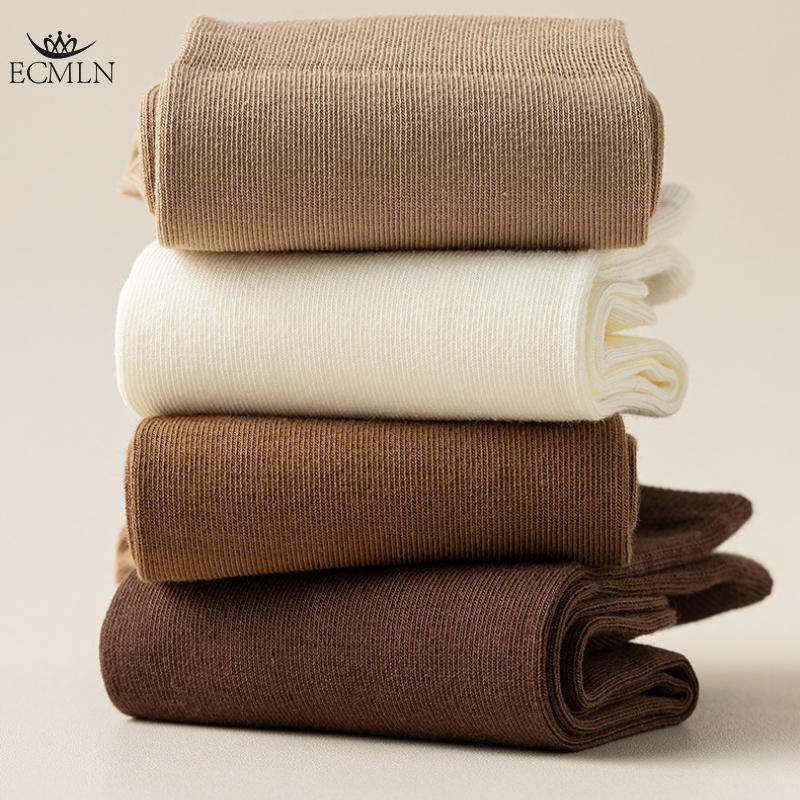 Хлопковые носки для женщин Хлопковые носки до середины голени